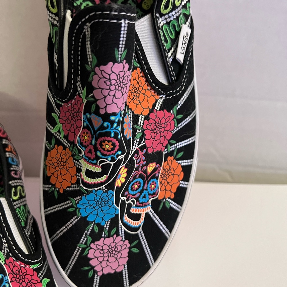 Sugar Skull Vans - Picture 3 of 5